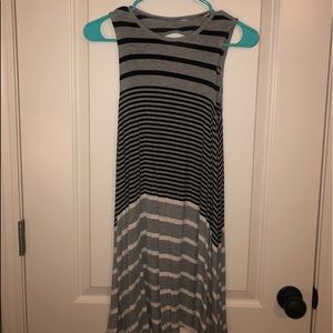 Sleeveless T-Shirt Shift Dress